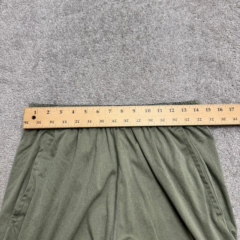 Nike Dri-Fit Dry Training Shorts Mens Large Green Heathered Ahtletic Activewear